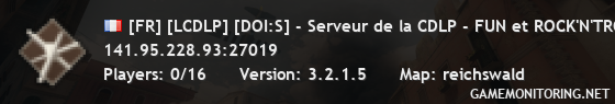 [FR] [LCDLP] [DOI:S] - Serveur de la CDLP - FUN et ROCK'N'TROLL