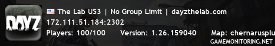 The Lab US3 | No Group Limit | dayzthelab.com