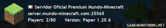 Servidor Oficial Premium Mundo-Minecraft