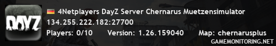 4Netplayers DayZ Server Chernarus Muetzensimulator