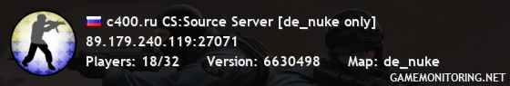 c400.ru CS:Source Server [de_nuke only]