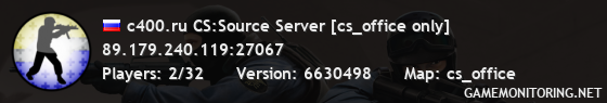 c400.ru CS:Source Server [cs_office only]