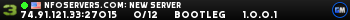 NFOservers.com: New server