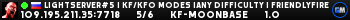LightServer#5 | KF/KFO Modes |Any Difficulty | FriendlyFire OFF
