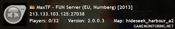 MaxTF - FUN Server (EU, Nurnberg) [2013]