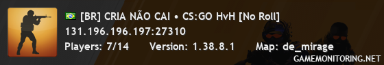 [BR] CRIA NÃO CAI • CS:GO HvH [No Roll]