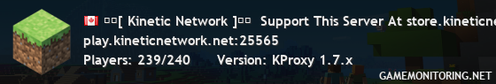 ──[ Kinetic Network ]──  Support This Server At store.kineticnetwork.net
