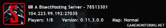 A BisectHosting Server - 78513301