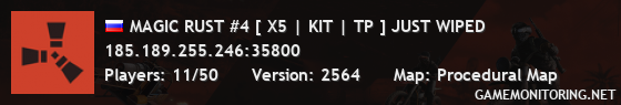 MAGIC RUST #4 [ X5 | KIT | TP ] JUST WIPED