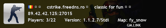█ █    cstrike.freedns.ro █    classic for fun █ █