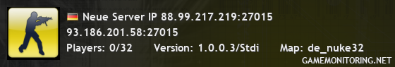 Neue Server IP 88.99.217.219:27015