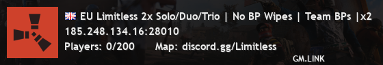 EU Limitless 2x Solo/Duo/Trio | No BP Wipes | Team BPs |x2