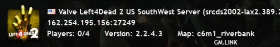 Valve Left4Dead 2 US SouthWest Server (srcds2002-lax2.389.235)