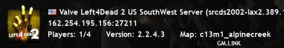 Valve Left4Dead 2 US SouthWest Server (srcds2002-lax2.389.197)