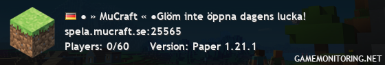 ● » MuCraft « ●Glöm inte öppna dagens lucka!