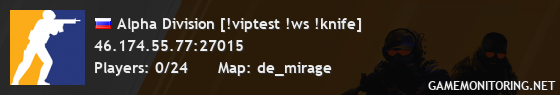 Alpha Division [!viptest !ws !knife]