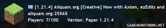 [1.21.4] Aliquam.org [Creative] Now with Axiom, ezEdits and MetaBrushes!