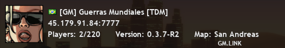 [GM] Guerras Mundiales [TDM]