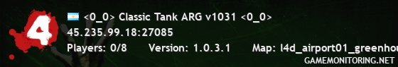 <0_0> Classic Tank ARG v1031 <0_0>