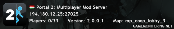 Portal 2: Multiplayer Mod Server