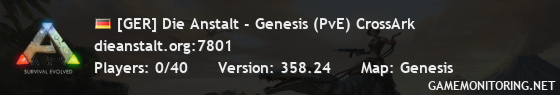 [GER] Die Anstalt - Genesis (PvE) CrossArk