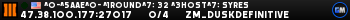 ^0-^5AAE^0- ^1Round^7: 32 ^3Host^7: syres