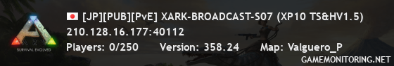 [JP][PUB][PvE] XARK-BROADCAST-S07 (XP10 TS&HV1.5)