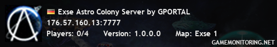 Exse Astro Colony Server by GPORTAL