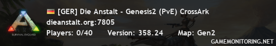 [GER] Die Anstalt - Genesis2 (PvE) CrossArk