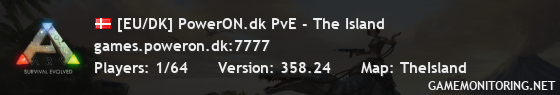 [EU/DK] PowerON.dk PvE - The Island