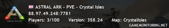 ASTRAL ARK - PVE - Crystal Isles