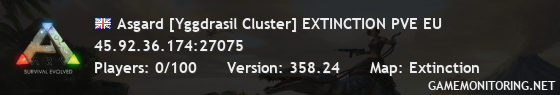 Asgard [Yggdrasil Cluster] EXTINCTION PVE EU