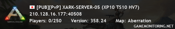 [PUB][PvP] XARK-SERVER-05 (XP10 TS10 HV7)
