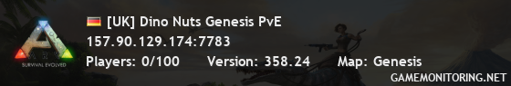 [UK] Dino Nuts Genesis PvE