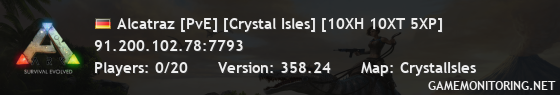 Alcatraz [PvE] [Crystal Isles] [10XH 10XT 5XP]