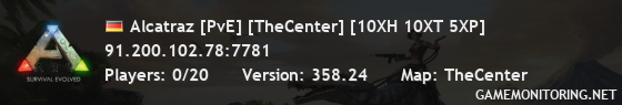 Alcatraz [PvE] [TheCenter] [10XH 10XT 5XP]