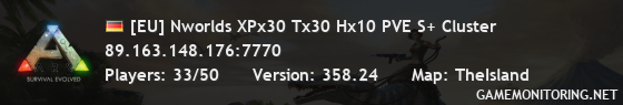 [EU] Nworlds XPx30 Tx30 Hx10 PVE S+ Cluster