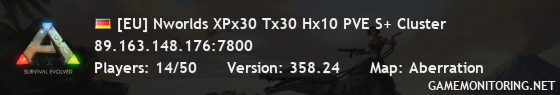 [EU] Nworlds XPx30 Tx30 Hx10 PVE S+ Cluster