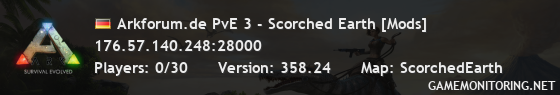 Arkforum.de PvE 3 - Scorched Earth [Mods]