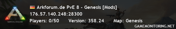 Arkforum.de PvE 8 - Genesis [Mods]