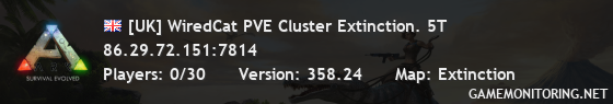 [UK] WiredCat PVE Cluster Extinction. 5T