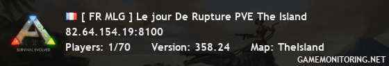 [ FR MLG ] Le jour De Rupture PVE The Island