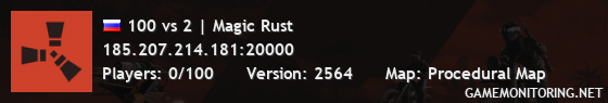 100 vs 2 | Magic Rust