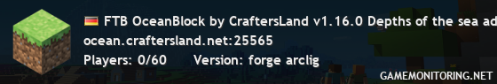 FTB OceanBlock by CraftersLand v1.16.0 Depths of the sea adventures!