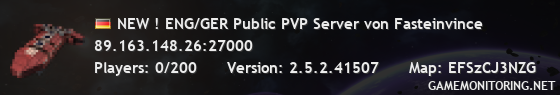 NEW ! ENG/GER Public PVP Server von Fasteinvince