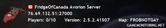 FridgeOfCanada Avorion Server