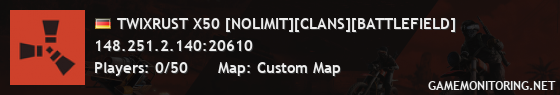 TWIXRUST X50 [NOLIMIT][CLANS][BATTLEFIELD]