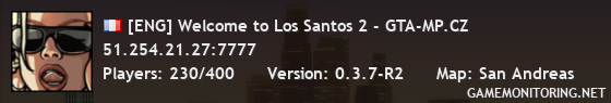 [ENG] Welcome to Los Santos 2 - GTA-MP.CZ