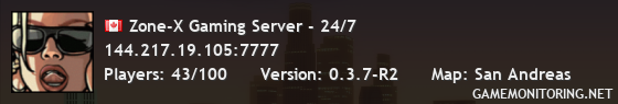 Zone-X Gaming Server - 24/7