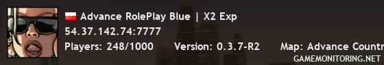 Advance RolePlay Blue | X2 Exp
